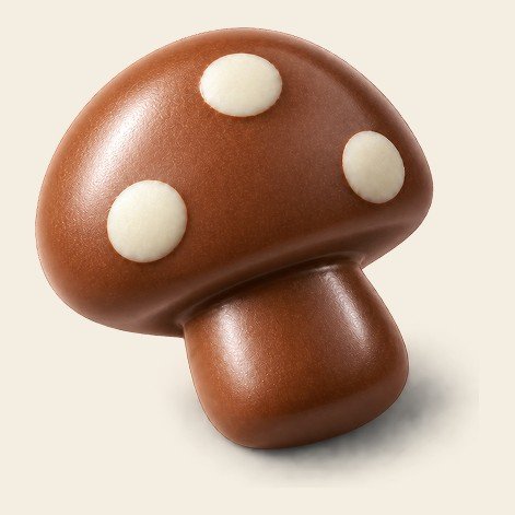 Leonidas Mushroom Caramel Hazelnuts